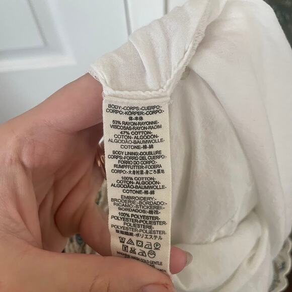 Free People Margarita Sleeveless Embroidered Romper - Picture 7 of 7